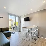 בית נופש Mobile-home Grand Confort 4 Pers, 2 Ch, 2 Sdb, Plage, Piscine, Fitness, Terrasse - - Fr-1-361a-57 ז'ולוביל-לה-פאן