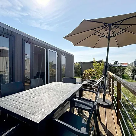 Mobile-home Grand Confort 4 Pers, 2 Ch, 2 Sdb, Plage, Piscine, Fitness, Terrasse - - Fr-1-361a-57 Holiday home Jullouville-les-Pins