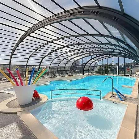 Mobile-home Grand Confort 4 Pers, 2 Ch, 2 Sdb, Plage, Piscine, Fitness, Terrasse - Jullouville-les-Pins