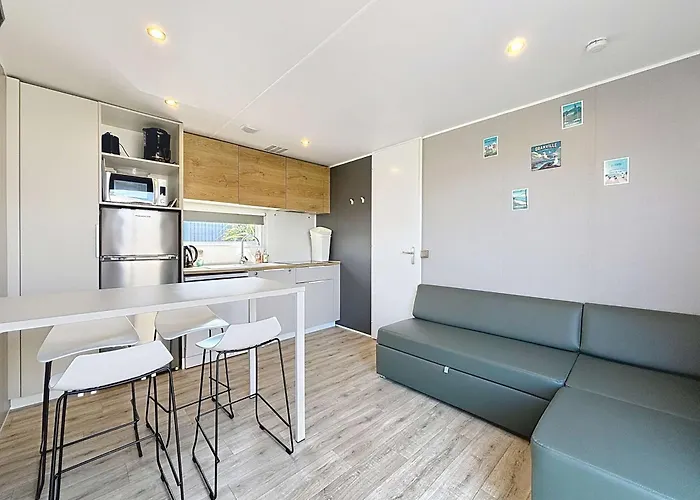 Nyaraló Mobile-home Grand Confort 4 Pers, 2 Ch, 2 Sdb, Plage, Piscine, Fitness, Terrasse - - Fr-1-361a-57